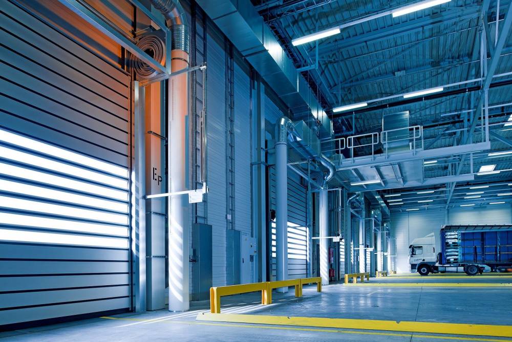 porte industrielle